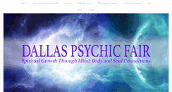 Desktop Screenshot of dallaspsychicfair.com